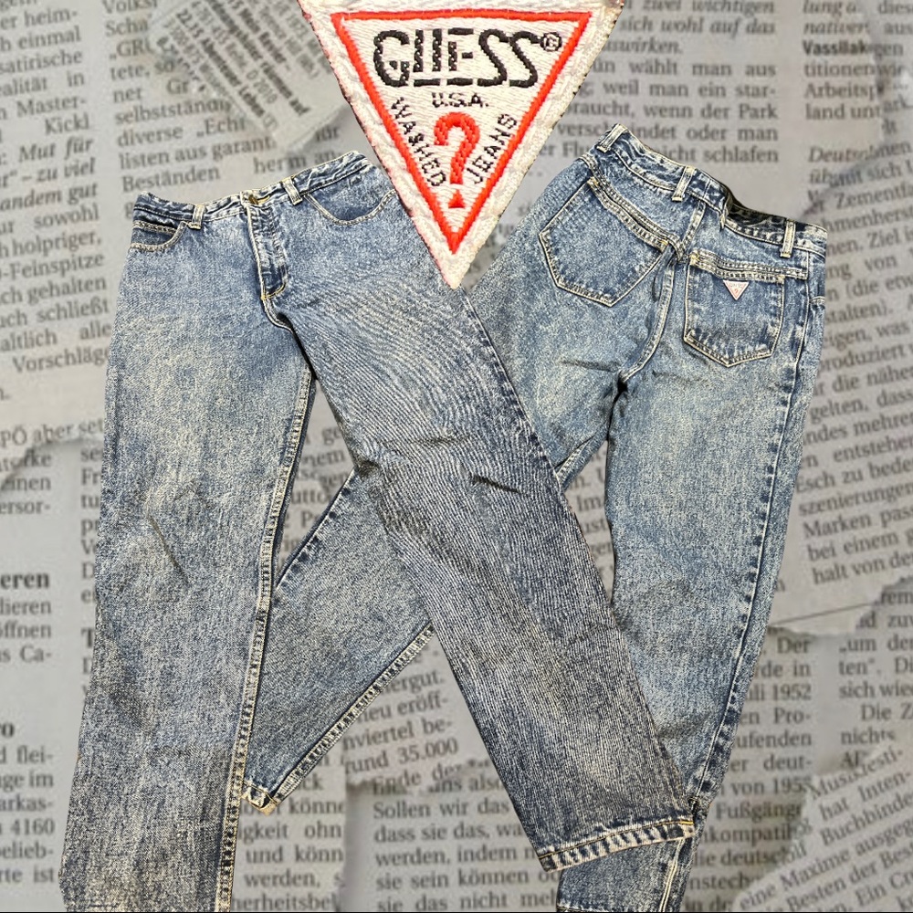 😱VTG guess jeans!